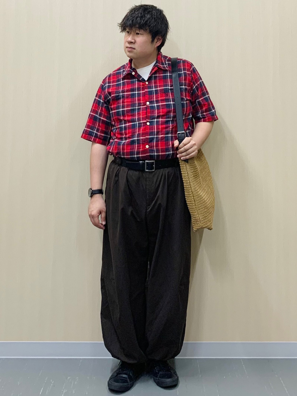 専用♡ Balloon Pants/Q、Dry Stretch Boxy T-Shirt/Halfslv」| GU的穿搭理念