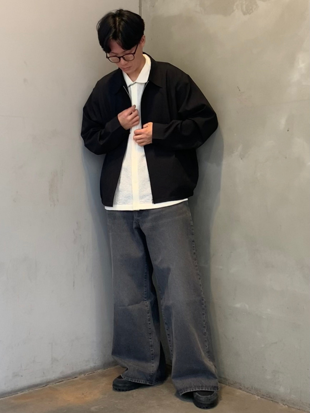 専用♡ Balloon Pants/Q、Dry Stretch Boxy T-Shirt/Halfslv」| GU的穿搭理念