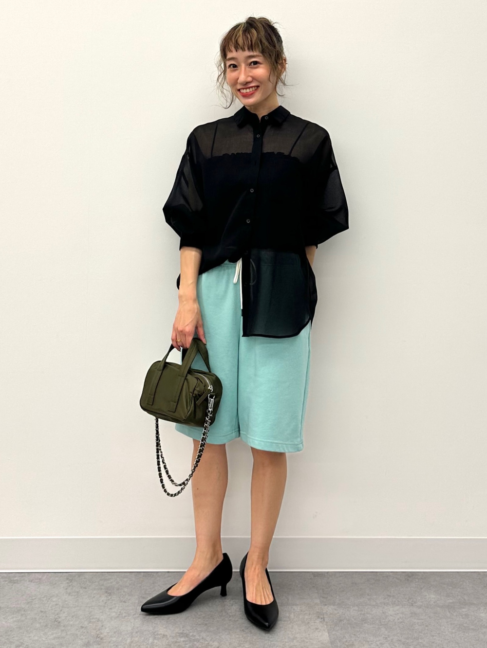 Sweat Relaxed Knee Length Shorts、Easy Care Broadcloth Shirt