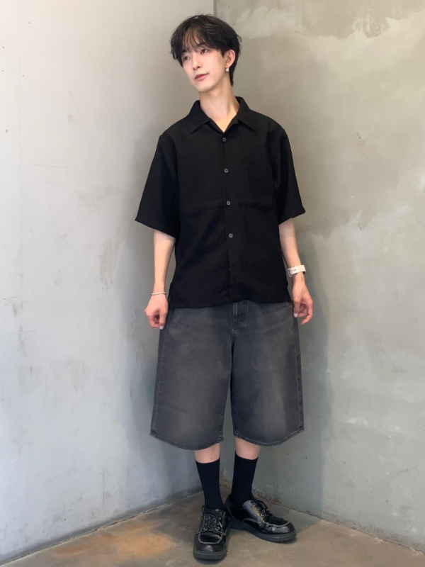 パデッドシェルパーカ ENGINEERED GARMENTS、デニムオーバーサイズ