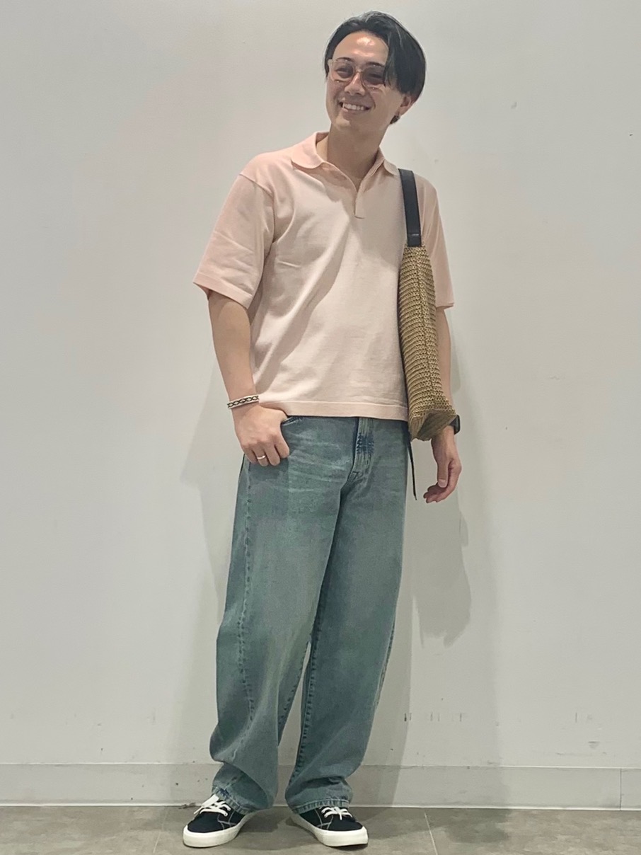Washable Knitted Polo Shirt/Halfslv」| GU的穿搭理念