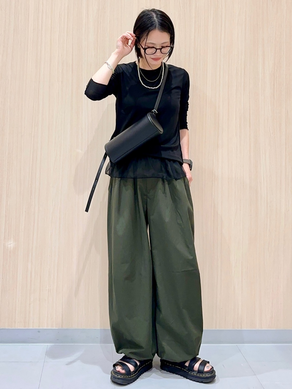 パフスウェットバギーパンツ(丈標準68.0～72.0cm)、パフスウェット