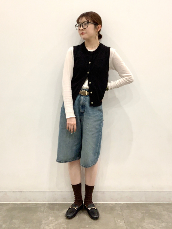 An outfit using Fine Gauge Knit Cardigan | MN and Oversized