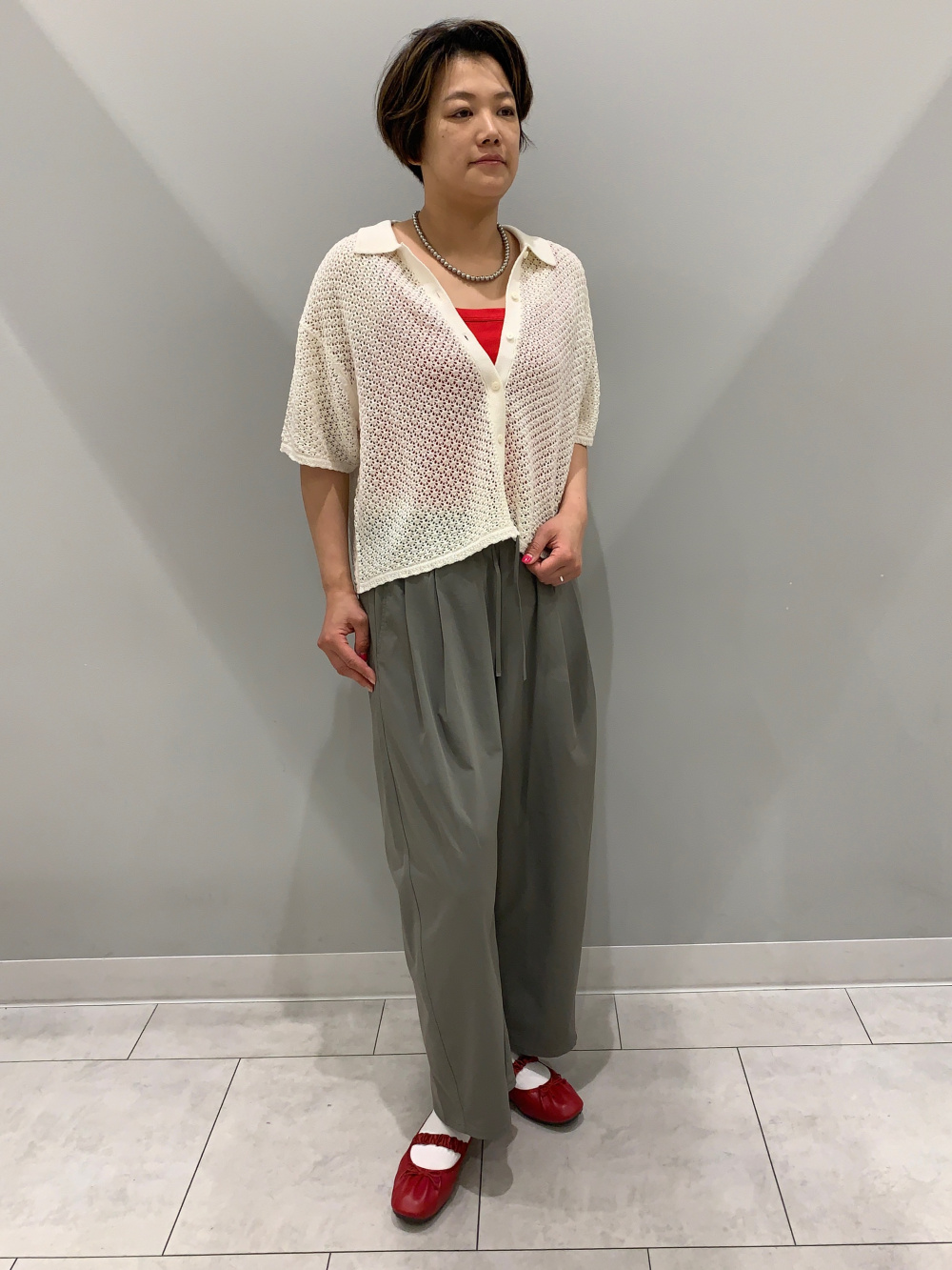 Cotton Blend Square Neck Camisole/Dry」| GU的穿搭理念