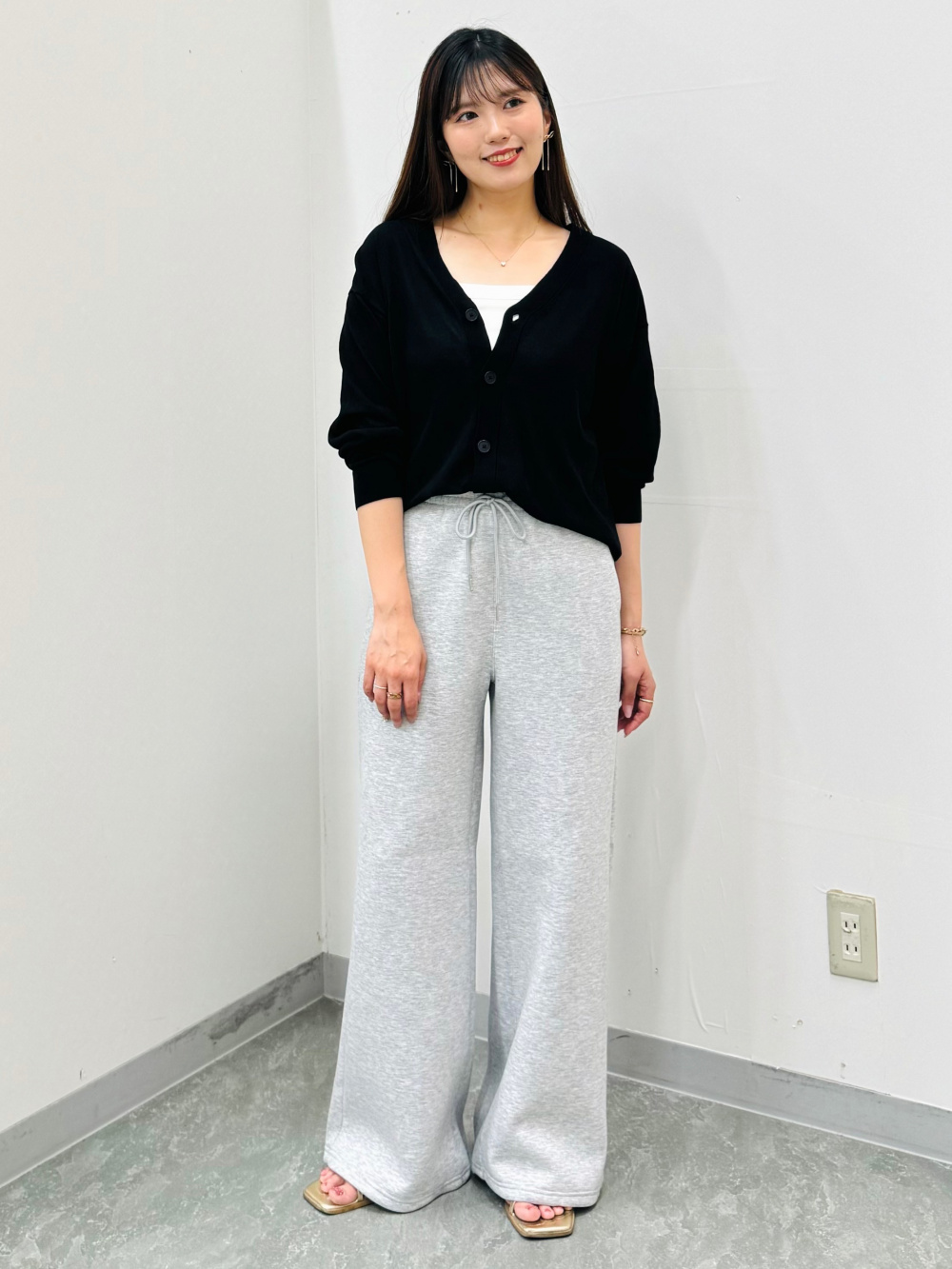 パフスウェットバギーパンツ(丈標準68.0～72.0cm)、パフスウェット