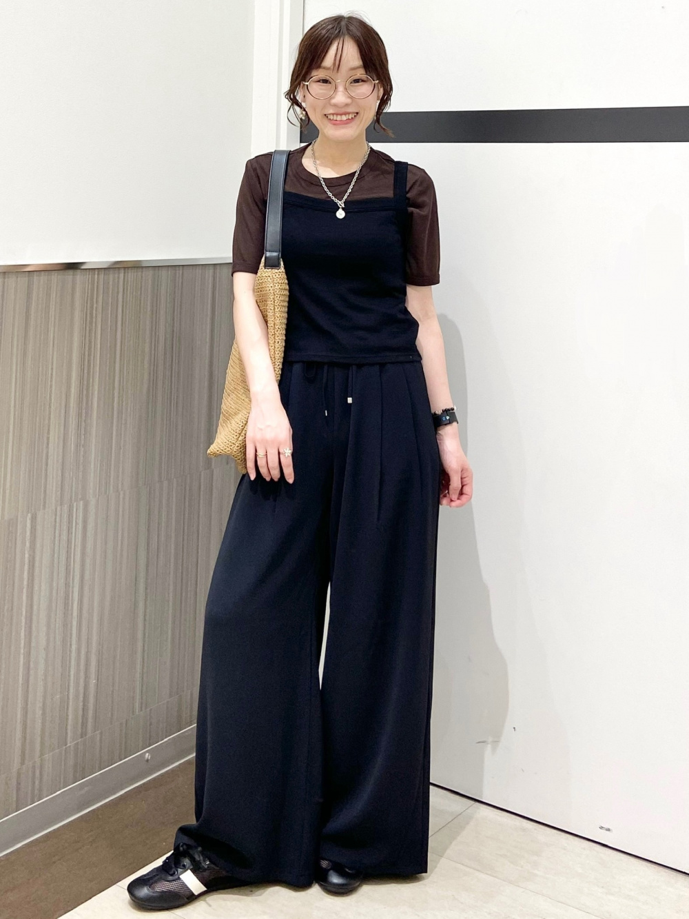 Cotton Blend Square Neck Camisole/Dry」| GU的穿搭理念