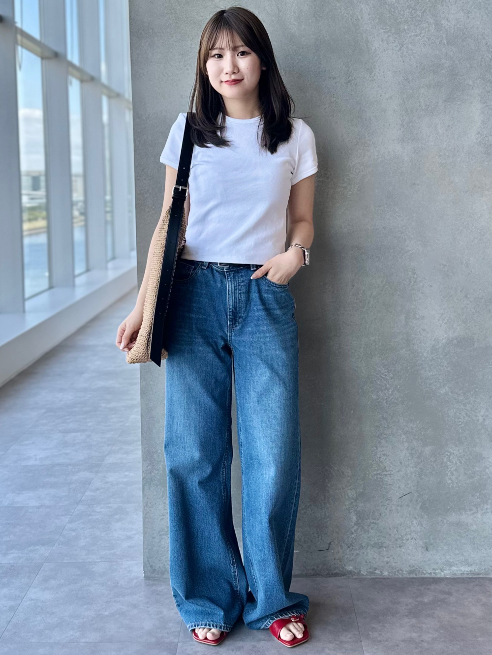 Check styling ideas for「Cotton Blend Camisole | Dry | Flower