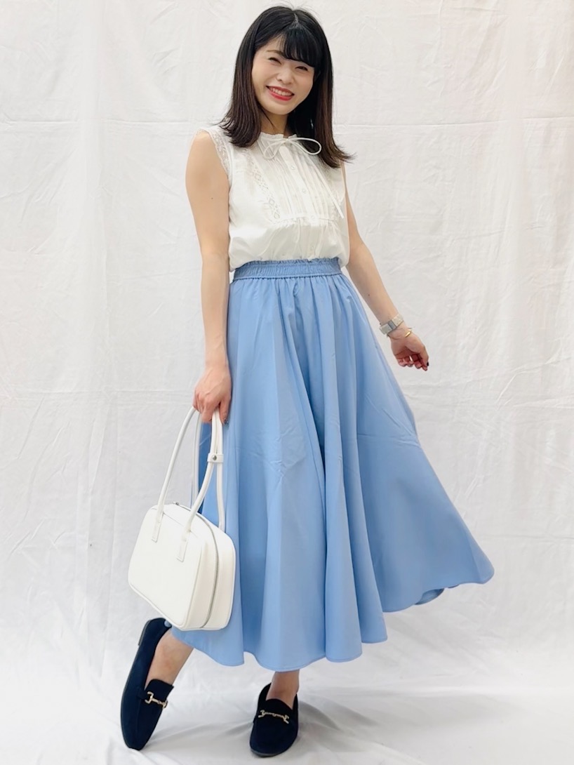 Cotton Blend Camisole/Dry/Flower、Lacy Stitch Knitted Shirt