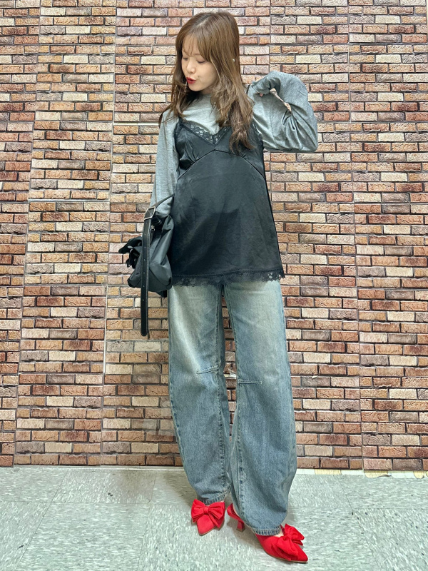 パフスウェットバギーパンツ(丈標準68.0～72.0cm)、パフスウェット