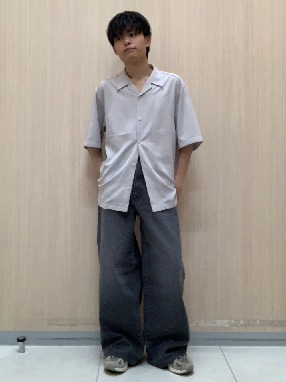 Dry Open Collar Shirt/HalfSlv、Dry Stretch Boxy T-Shirt/Halfslv