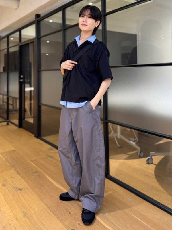 コードレーンジャケット ENGINEERED GARMENTS、ドライフライフロント