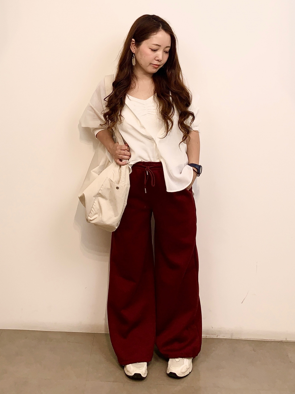 Double Metal Loop Middle Belt、Bra-Feel Lacy Jacquard Tank Top