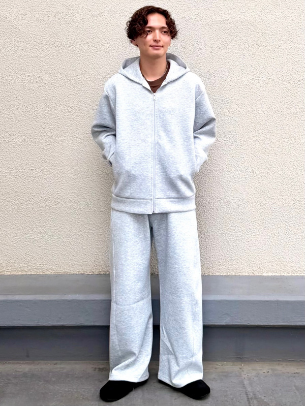 パフスウェットバギーパンツ(丈標準68.0～72.0cm)、パフスウェット