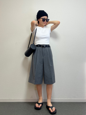 GU公式 | バミューダショートパンツ(レディース)