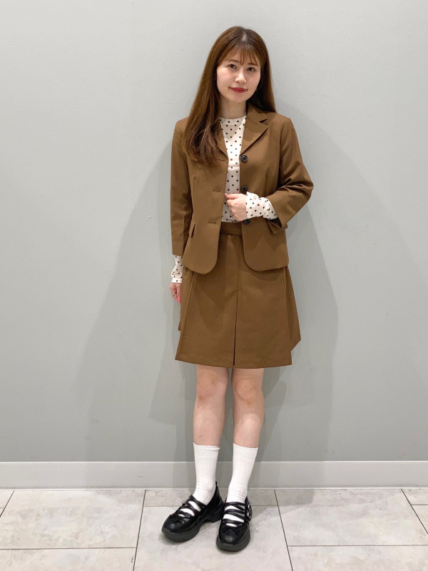 An outfit using Faux Leather Zip Jacket | MN and Sheer Dot T-Shirt