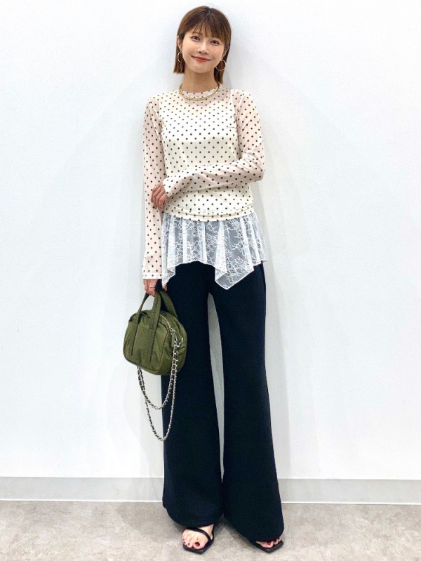 Double Breasted Oversized Jacket/MN、Nylon Combination Flat Sole