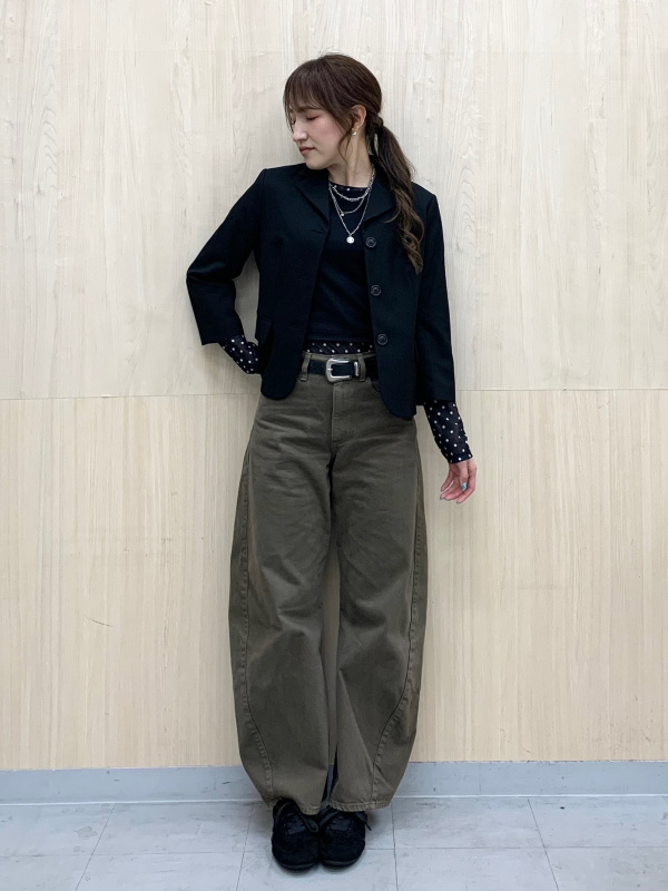 An outfit using Faux Leather Zip Jacket | MN and Sheer Dot T-Shirt
