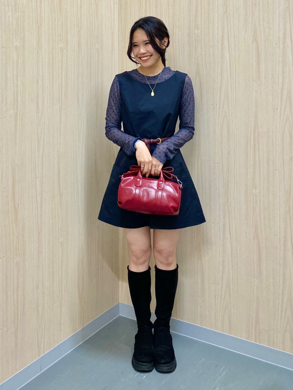 An outfit using Faux Leather Zip Jacket | MN and Sheer Dot T-Shirt
