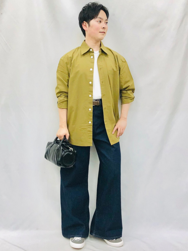 ドライオーバーサイズポロシャツ(5分袖)(ボーダー)ST、スーパーワイド