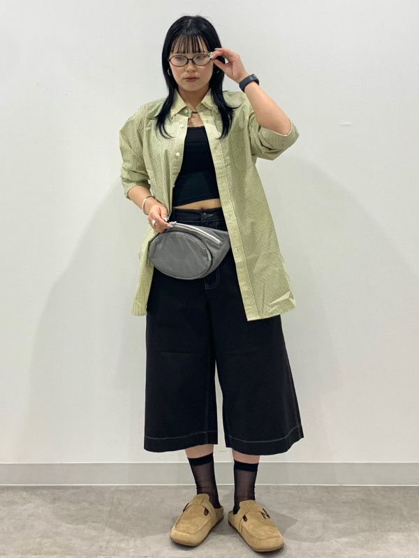 スーパーオーバーサイズT ST、ツイルバギークロップドパンツ STの