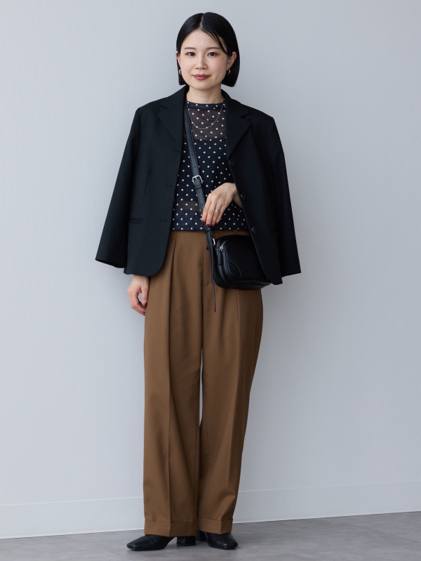 Fine Gauge Knit Polo Shirt/S/MN、Oxford Shoes/MN」的穿搭靈感｜GU