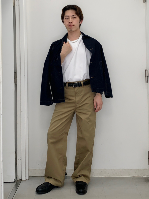 Dry Boxy Sleeveless T-Shirt、Faux Leather Zip Jacket/MN」的穿搭