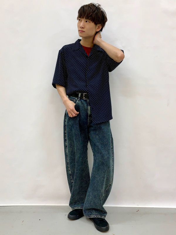 An outfit using Cotton Color Ribbed Tank Top and Flannel Shirt