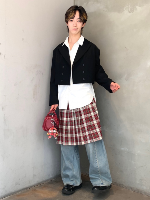 ボアフリーススナップパーカ ENGINEERED GARMENTS、ドルマンスリーブ