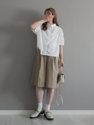 GU公式 | バミューダショートパンツ(レディース)