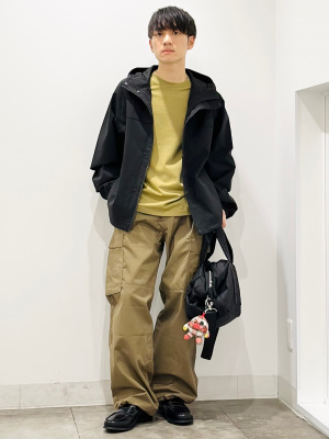 GU公式 | ウィンドプルーフシェルパーカ ST（オーバーサイズフィット