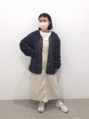 GU公式 | コーデュロイジャンパースカートOSB+EC