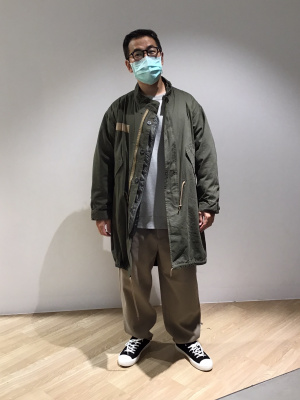 GU公式 | スウェットライククルーネックセーター(長袖)