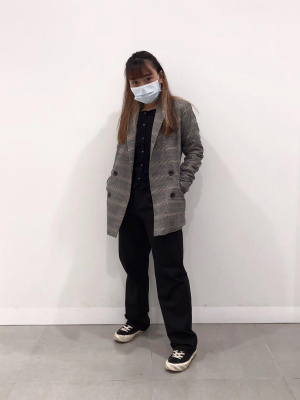 ★美品 ヒムテーラード× グアベロ スーツセットアップ カシミヤ混 紺 96A7 WOMEN'S SET UP - 2020AW LOOKS | オーダースーツのKASHIYAMA