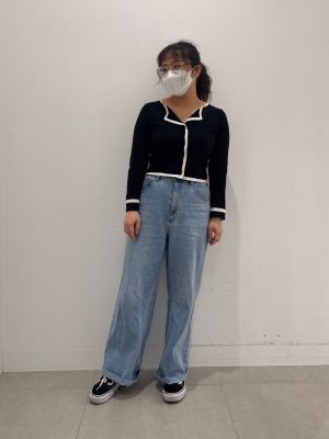 GU公式 | UVカットバイカラーカーディガン(長袖)OSC+EC