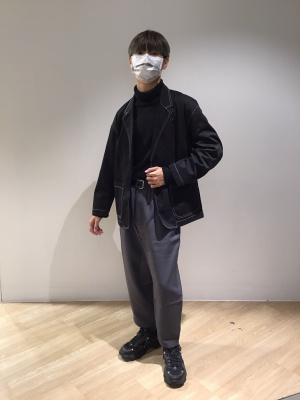 GU公式 | ツイルオーバーサイズジャケットNT+E(セットアップ可能)