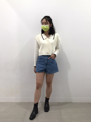L.G.Bレアデニムショートパンツ デニム ショートパンツ デニムパンツ[品番：AIKW0000659]｜ica