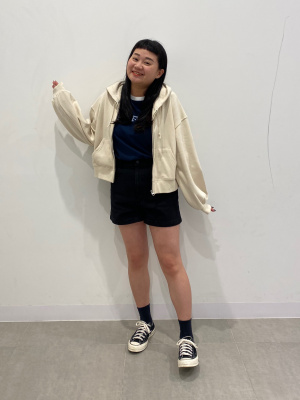 GU公式 | デニムショートパンツOSB+EC