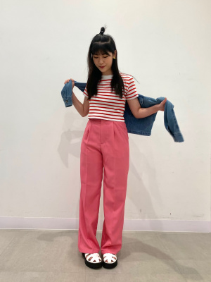 GU公式 | デニムクロップドシャツジャケット(長袖)