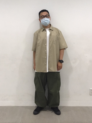 セールスマン GU公式 | ライトウェイトスーパーワイドカーゴパンツNT+X