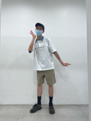 GU公式 | デニムオーバーサイズワークシャツ(5分袖)