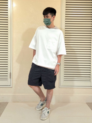 GU公式 | ナイロンワイドショーツNT+E