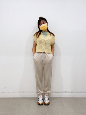 ♡yuu♡様 確認ページ GU公式 | コットンブレンドクロップドニットベスト