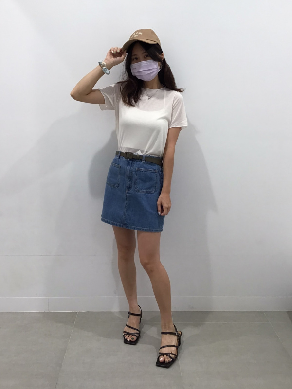 美品 - GUCCIのジーンズ生地のミニスカート - 安いアウトレット モール