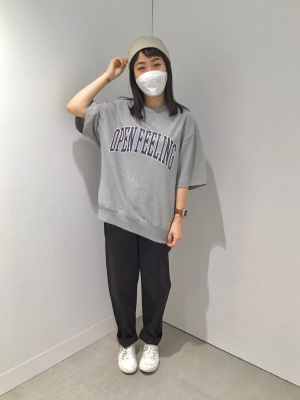 GU　ジーユー　スウェT　Tシャツ　メンズ　レディース GU公式 | スウェT(5分袖)