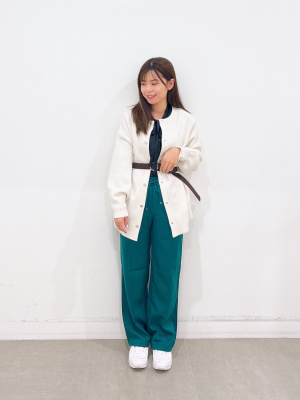 GU公式 | ボウタイブラウス(長袖)