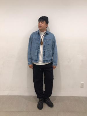 GU公式 | デニムジャケット(セットアップ可能)