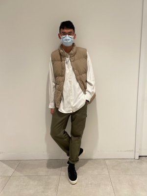 GU公式 | フランネルリラックスフィットシャツ(長袖)+E