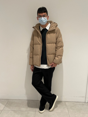 GU公式 | フランネルリラックスフィットシャツ(長袖)+E