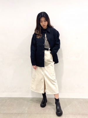 GU公式 | ジャカードベスト(チドリ)