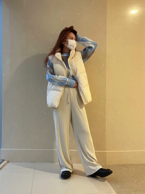 GU公式 | クロップドアーガイルセーター(長袖)YT+E